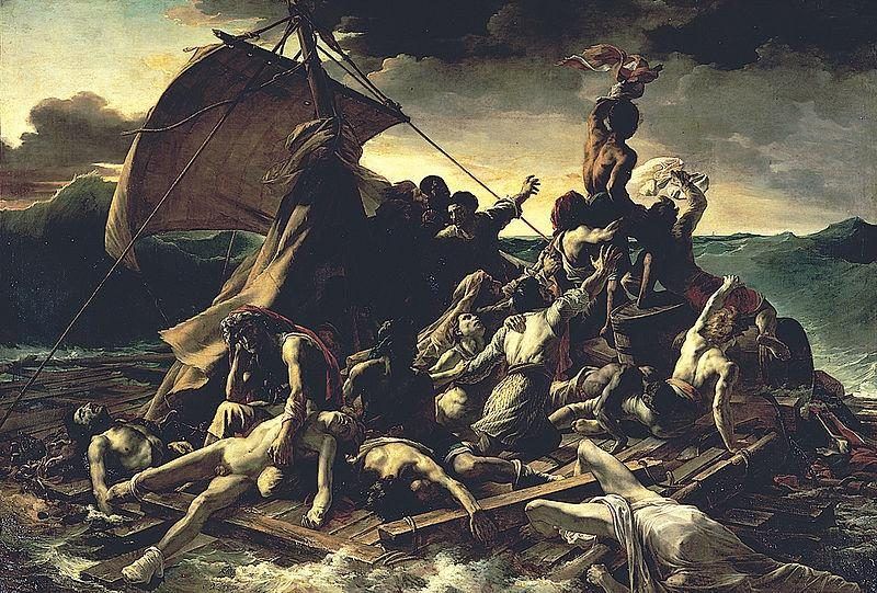 Unknown The Raft of the Medusa by Theodore Gericault